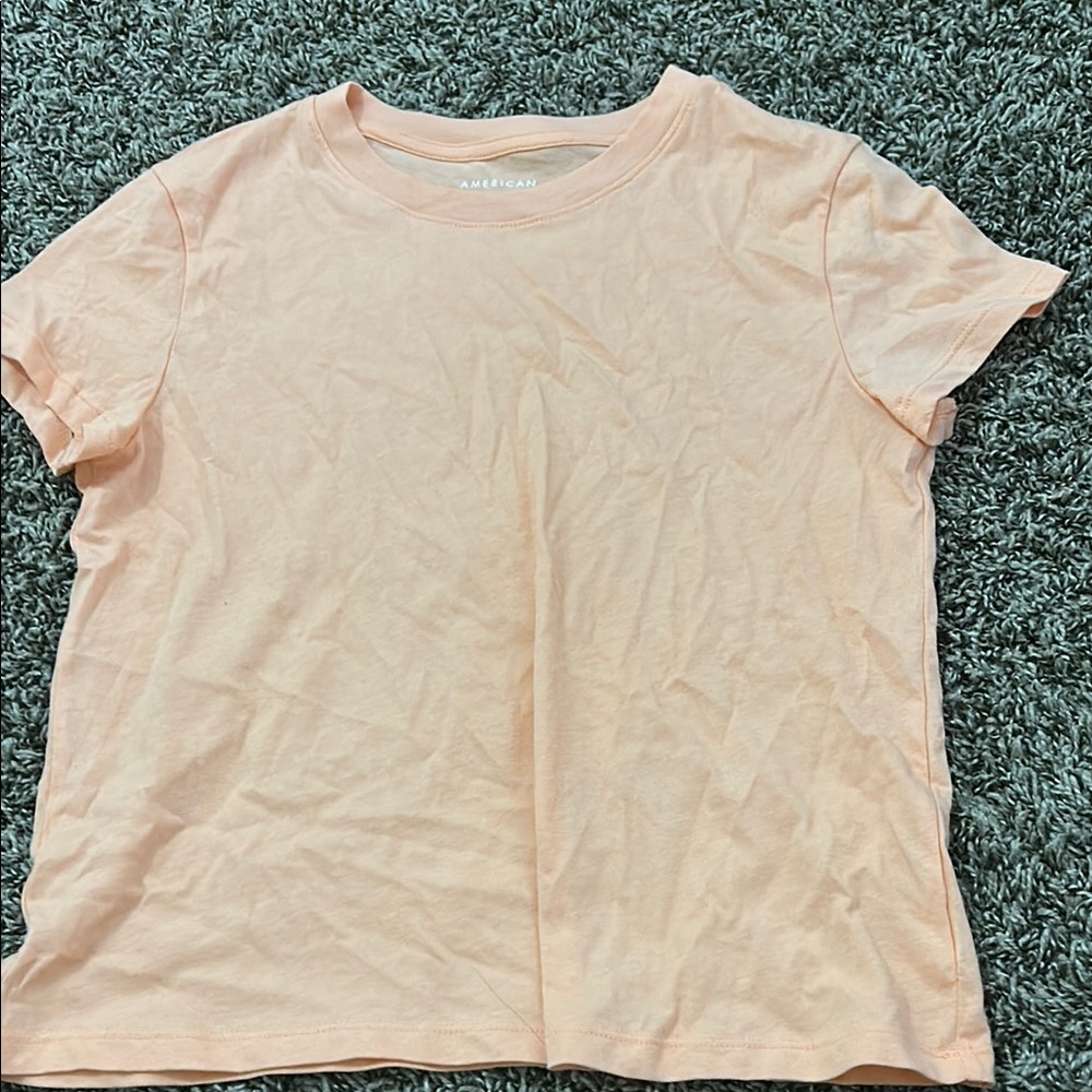 American Eagle Outfitters Peach Women's Top